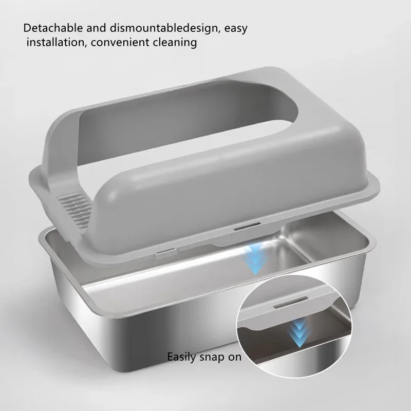 Self-Cleaning Cat Litter Box with Foot Pedal, Easy Waste Disposal, Odor Control, Large Capacity for Multiple Cats - Image 7