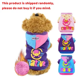 Dog Winter Coat Thick Warm Windproof Clothes Outdoor Lightweight Dog Hoodie Cotton-padded Jacket Chihuahua Yorkshire Pet Apparel