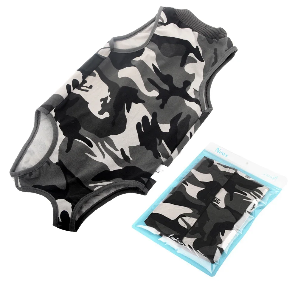 Pet Cat Weaning Cotton Clothes Surgical Post Surgery Onesie Clothes Licking Protective Cat Recovery Suit for Male and Female - Image 6