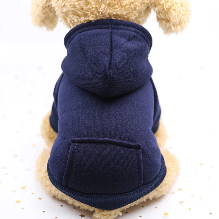 DualPet Dog Hoodie Winter Dog Sweaters Pet Cold Warm Weather Sweatshirt Hoodie for Small Medium Dogs and Cat XS-2XL Pet Supplies - Image 4