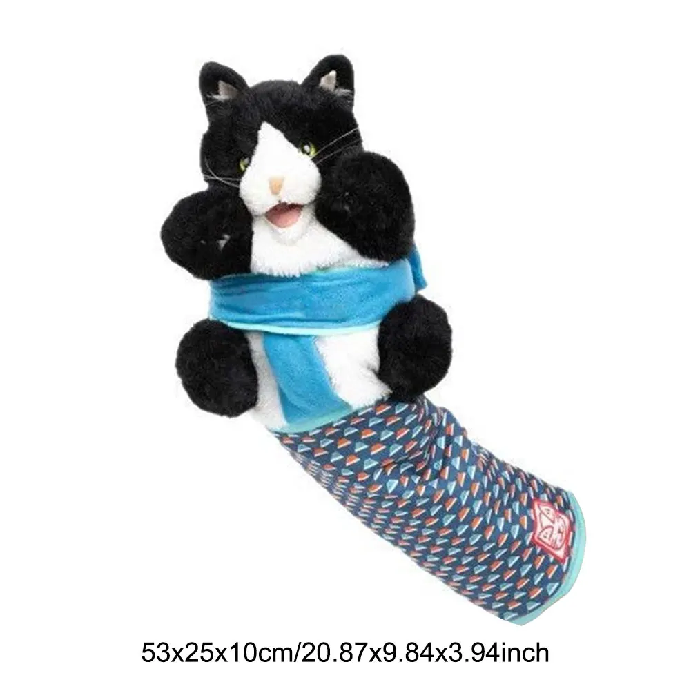 2/1pcs Cats Puppet Wrestler,Cat sumo Wrestler Toy Interactive Play Cat Plush Animal Toy With Sturdy Padding Cat Wrestling Gloves - Image 7