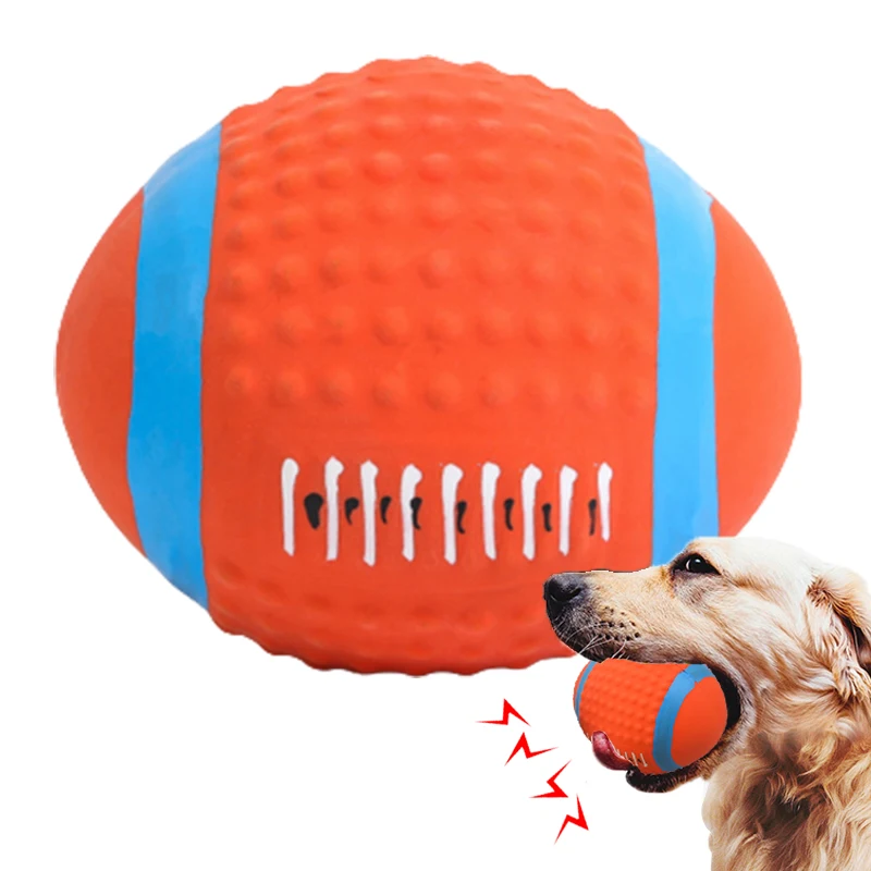 Squeaky Dog Toy Chew Rubber Balls Toy for Small Large Dogs Puppy Interactive Durable Dog Toy Pet Training Dog Accessories - Image 7