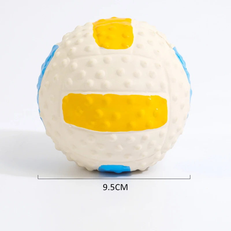 Squeaky Dog Toy Chew Rubber Balls Toy for Small Large Dogs Puppy Interactive Durable Dog Toy Pet Training Dog Accessories - Image 6